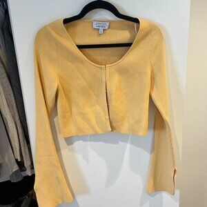 Yellow Cardigan